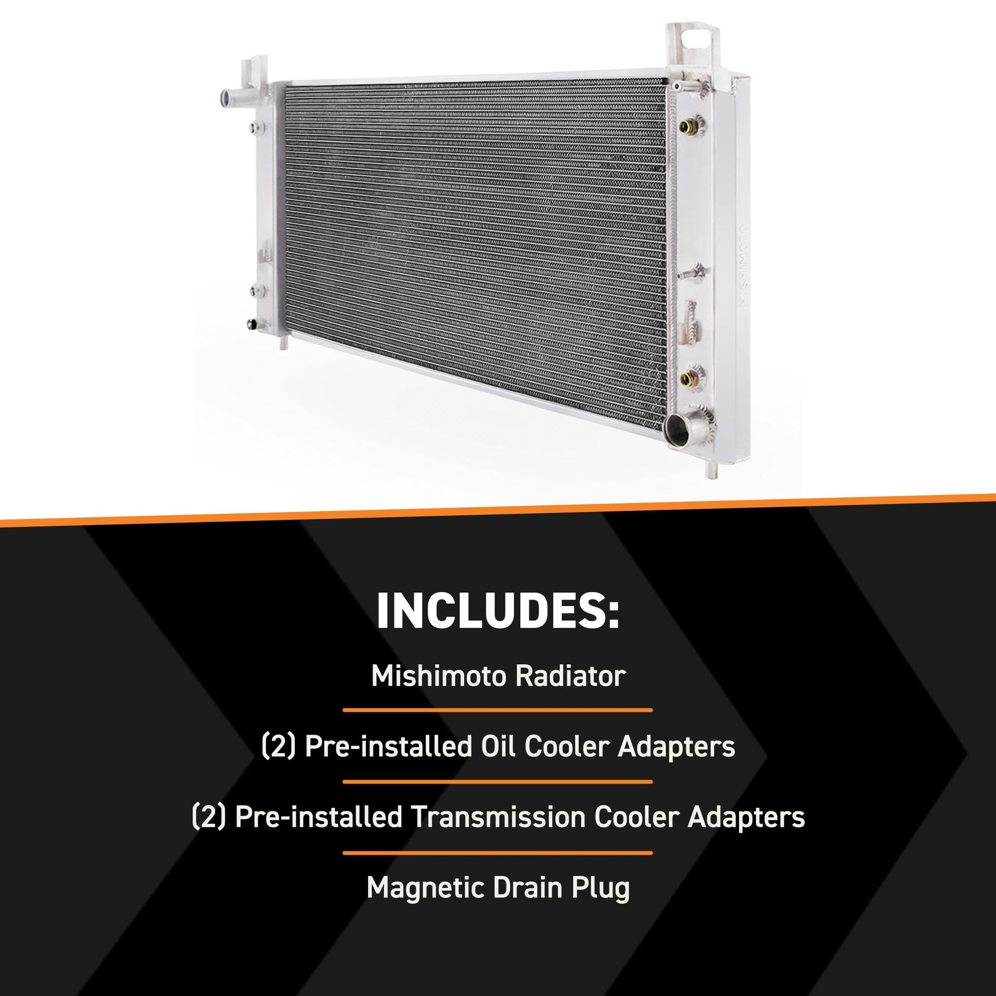 Mishimoto Performance Aluminum Radiator MMRAD-GMT-99, Compatible with Chevrolet Silverado, 1999-2014