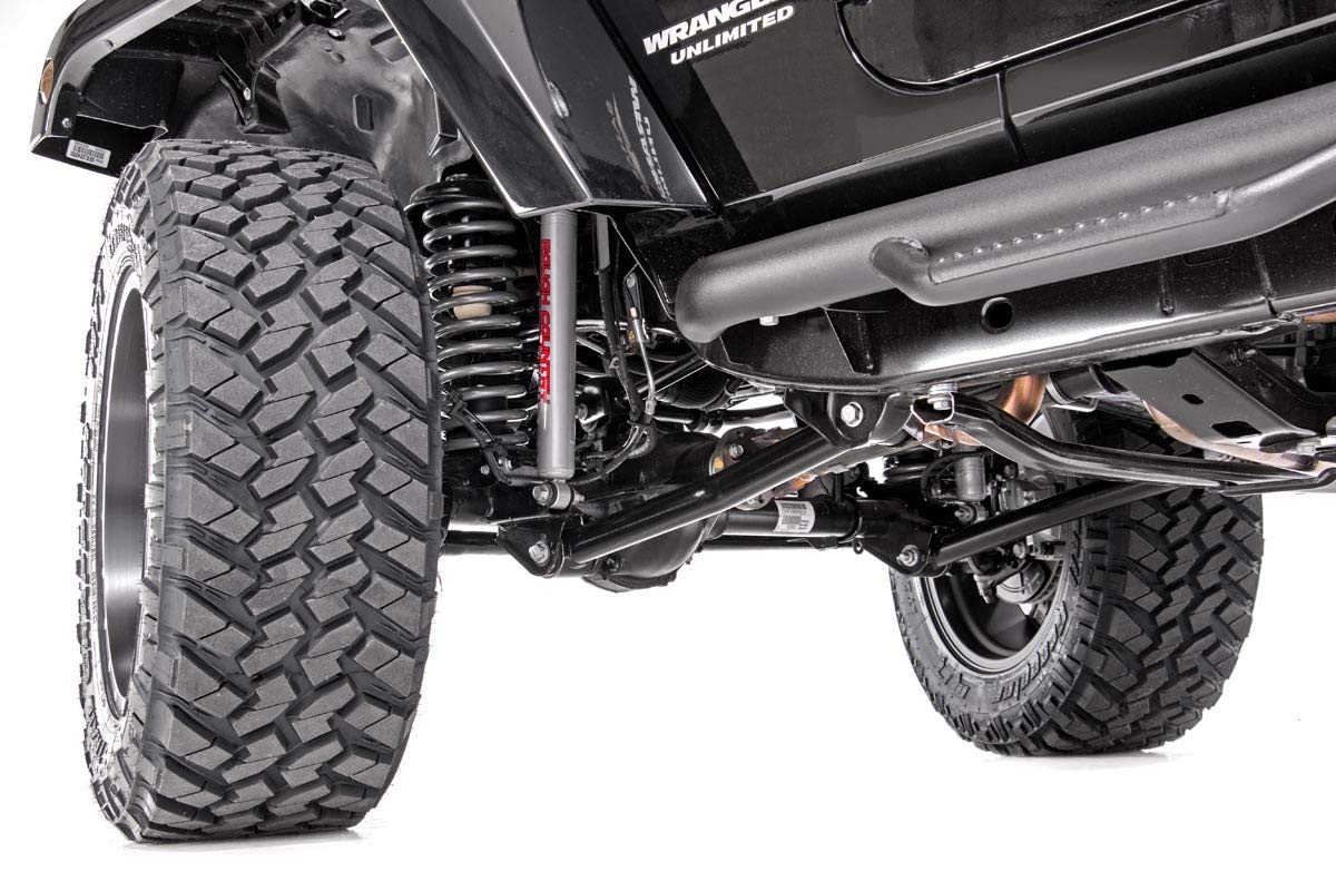 3.5" Rough Country V2 Lift Kit for 2007-2018 Jeep Wrangler JK Unlimited - 69470