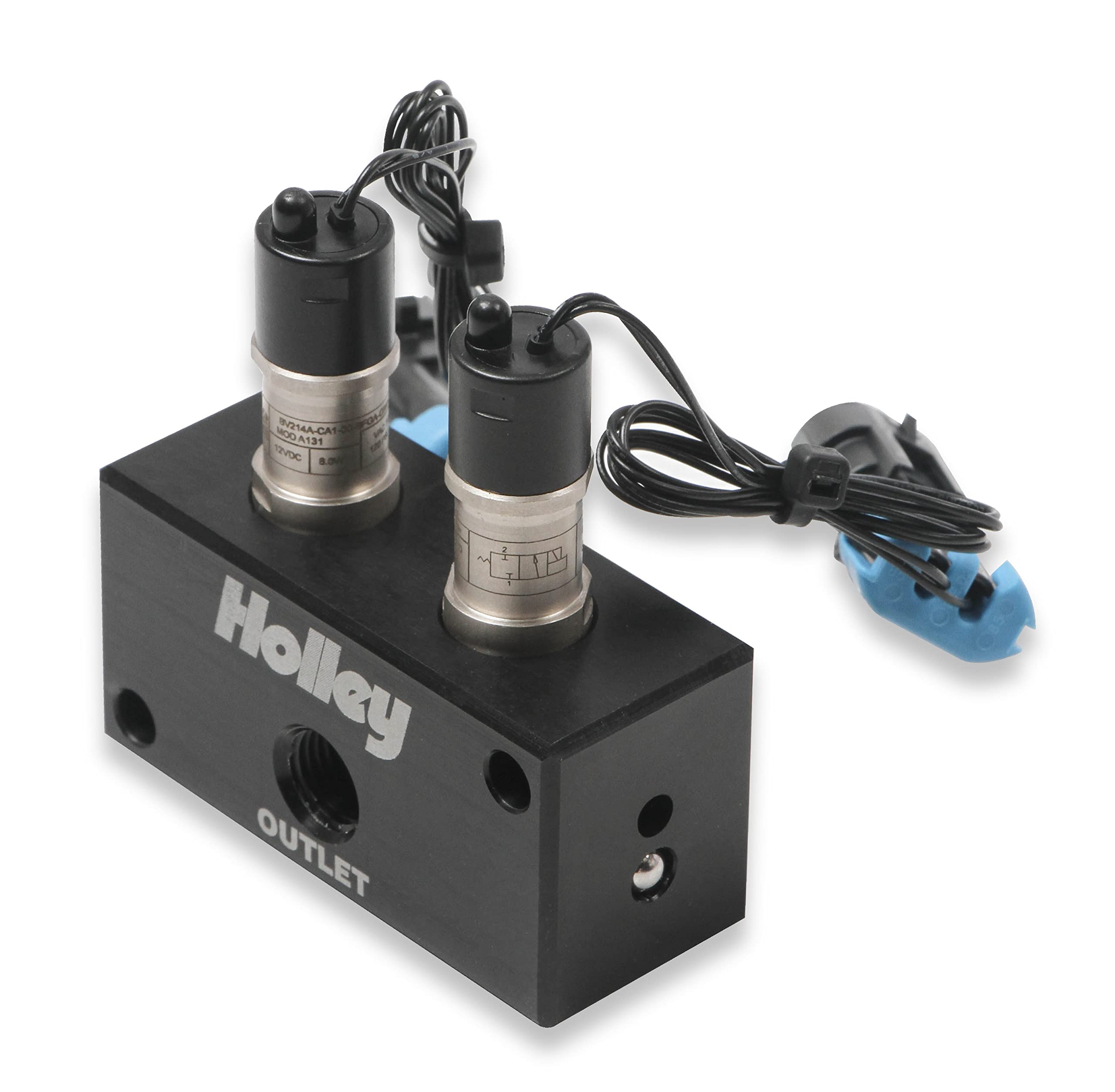 High Flow Holley EFI 557-201 Dual Solenoid Boost Control Kit