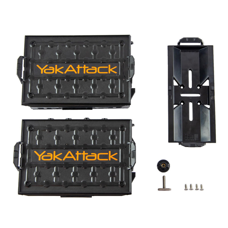 TracPak Combo Kit YakAttack, Two Boxes and Quick Release Base