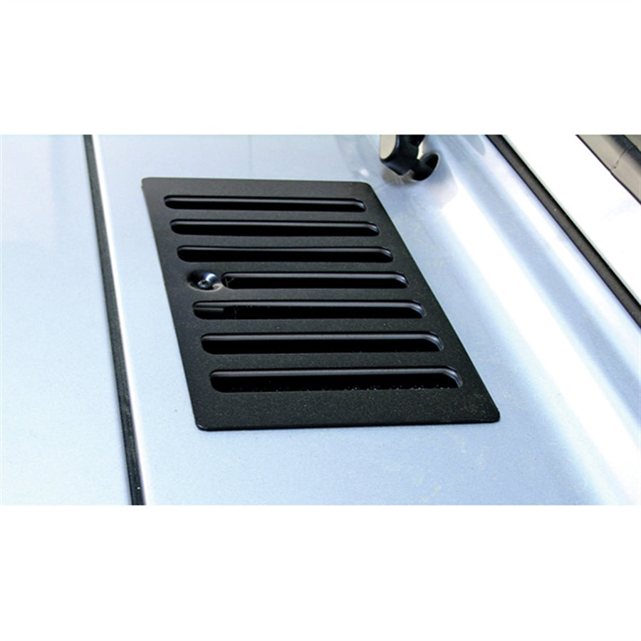 Cowl Vent Cover, Black | Rugged Ridge | 11206.02 | Fits 1997 Jeep Wrangler TJ