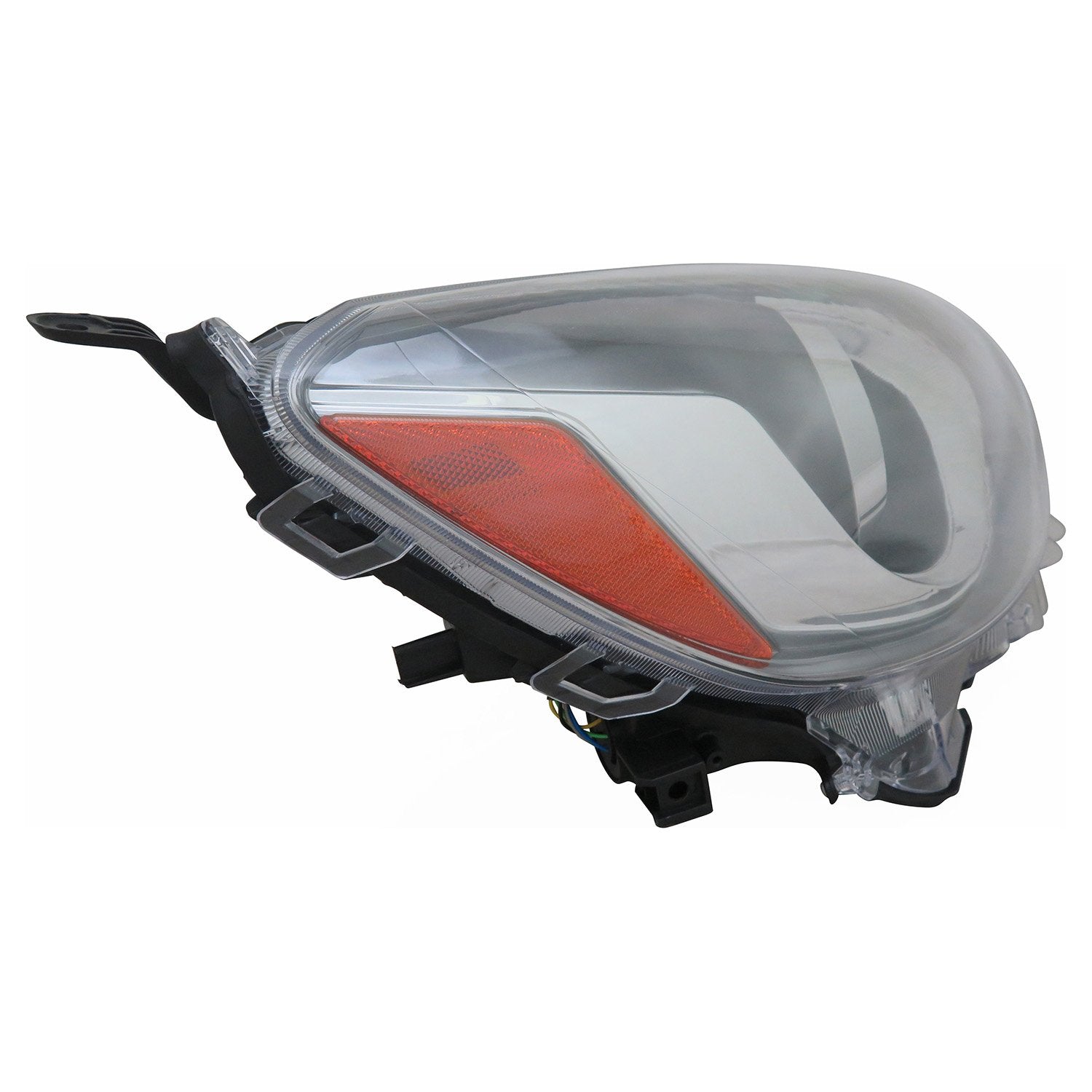 Right TYC Headlight Assembly Compatible with 2015-2017 Toyota Prius C