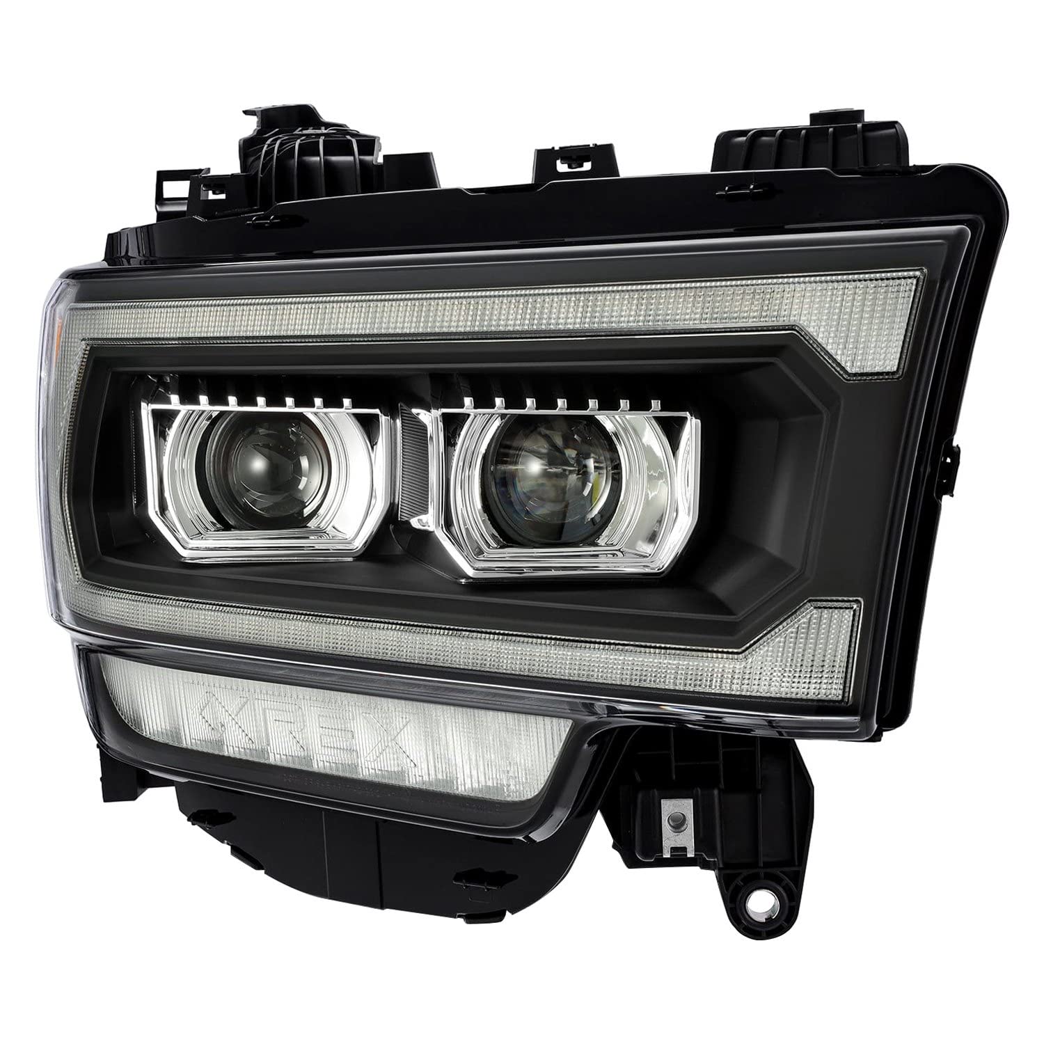 880550 AlphaRex USA LUXX Series LED Projector Headlights fits Ram 2500