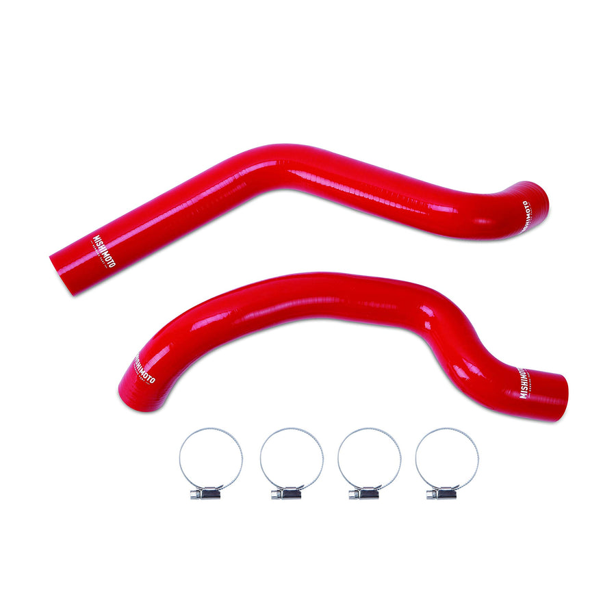 Mishimoto Silicone Radiator Hose Kit MMHOSE-WR6-07RD Fits Jeep Wrangler 6Cyl 2007-2017 Red