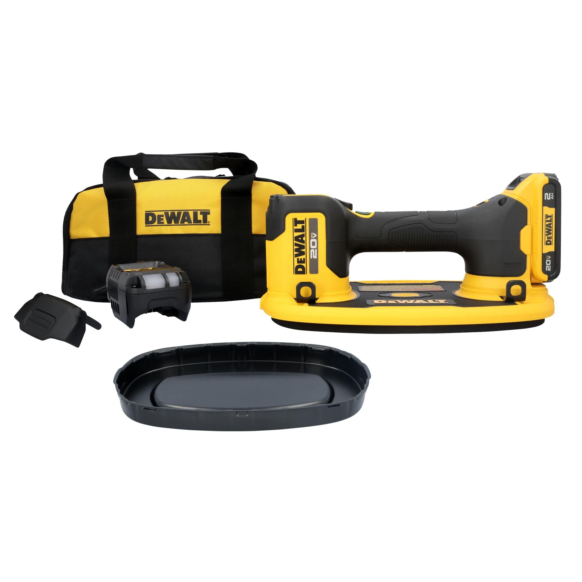 GRABO DEWALT 20V MAX Cordless Suction Lifter Kit with Battery and Charger Included, Lift-load Capacity of Up to 265 lbs. (DCE592D1)