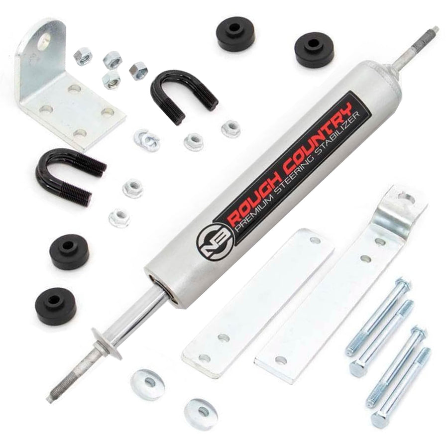 Rough Country Steering Stabilizer N3 for 1991-1997 Ford Ranger 2WD/4WD -8738430