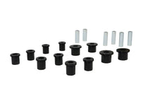 Black Nolathane REV165.0010 Leaf Spring Bushing (Rear Set)