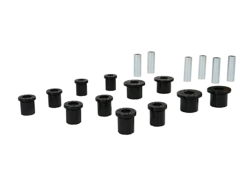 Black Nolathane REV165.0010 Leaf Spring Bushing (Rear Set)