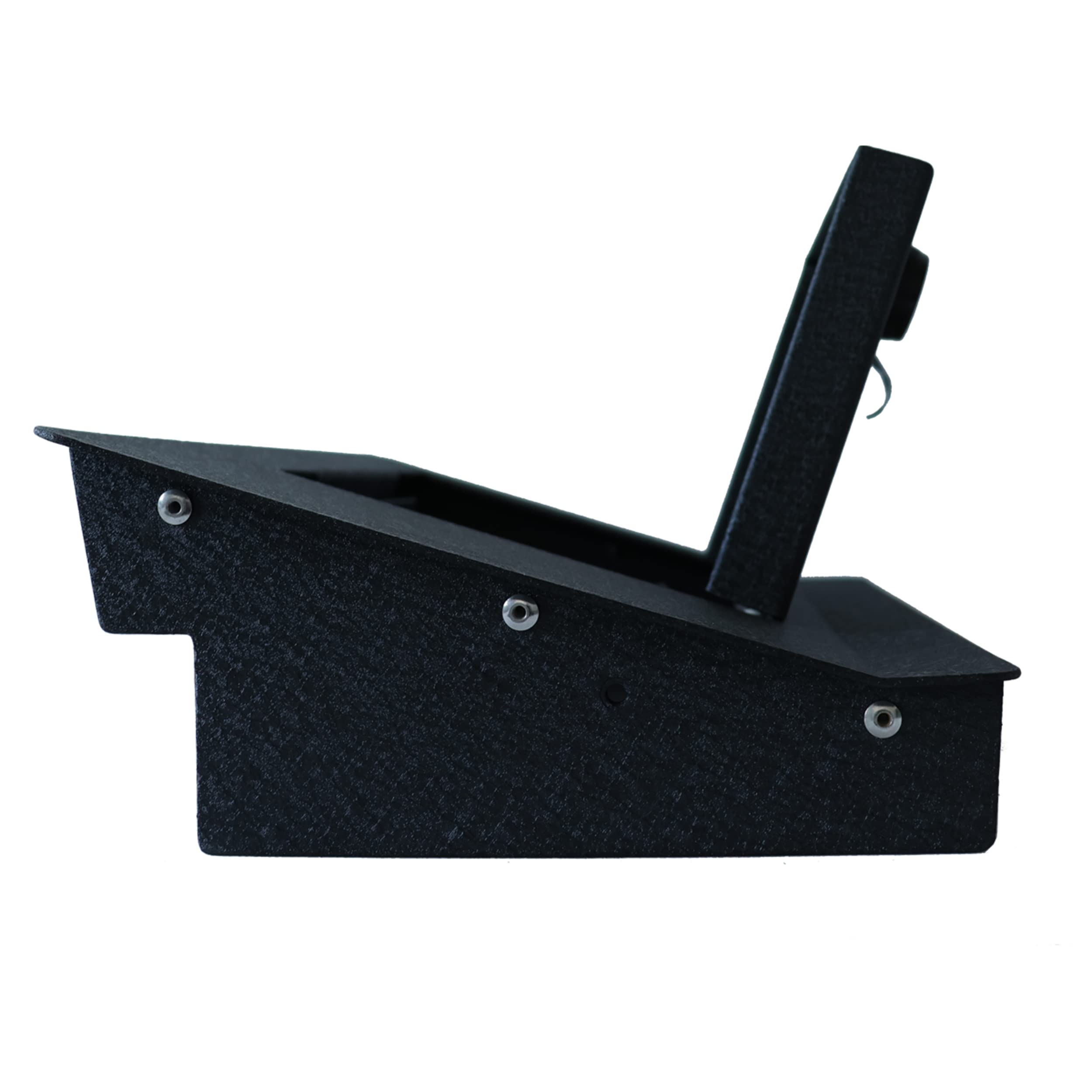 Rear Under Seat Safe Box Black Horse Gun Box Organizer Black, with 4 Digit Combination Resettable Lock Compatible with 2021-2024 Ford Bronco Sport-RUSFB01