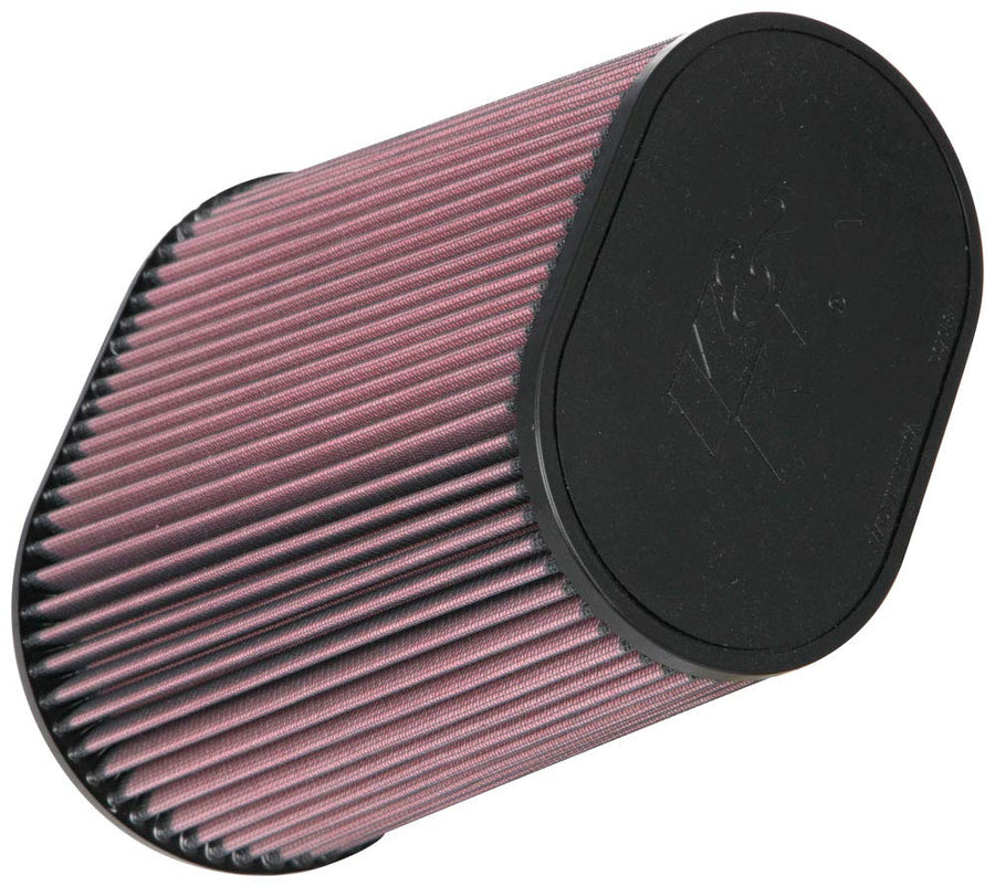 K&N Original High-Flow Lifetime Universal Clamp-On Air Filter: Performance, Premium, Washable: Flange Diameter: 4.5 In, Filter Height: 10 In, Flange Length: 0.625 In, Shape: Round Tapered, RU-1024