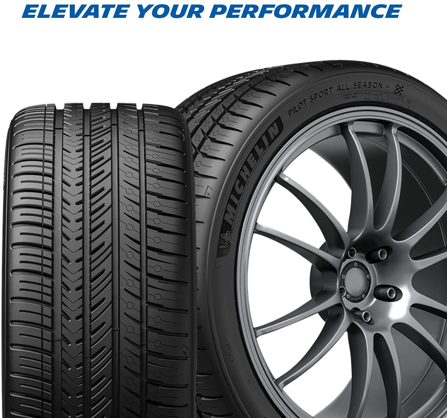Pilot Sport Michelin All Season 4 Performance Tire 255/35ZR20/XL 97W