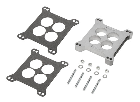 Carburetor-4 Hole Mr. Gasket 6006 Spacer, 1 in, Silver