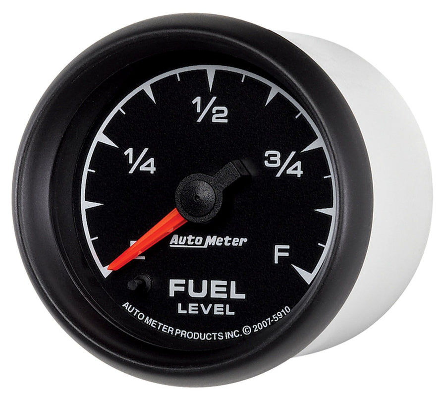 Auto Meter 5910 2-1/16" Universal Stepper Full Sweep Electric Fuel Level Programmable Empty - Full Range Gauge