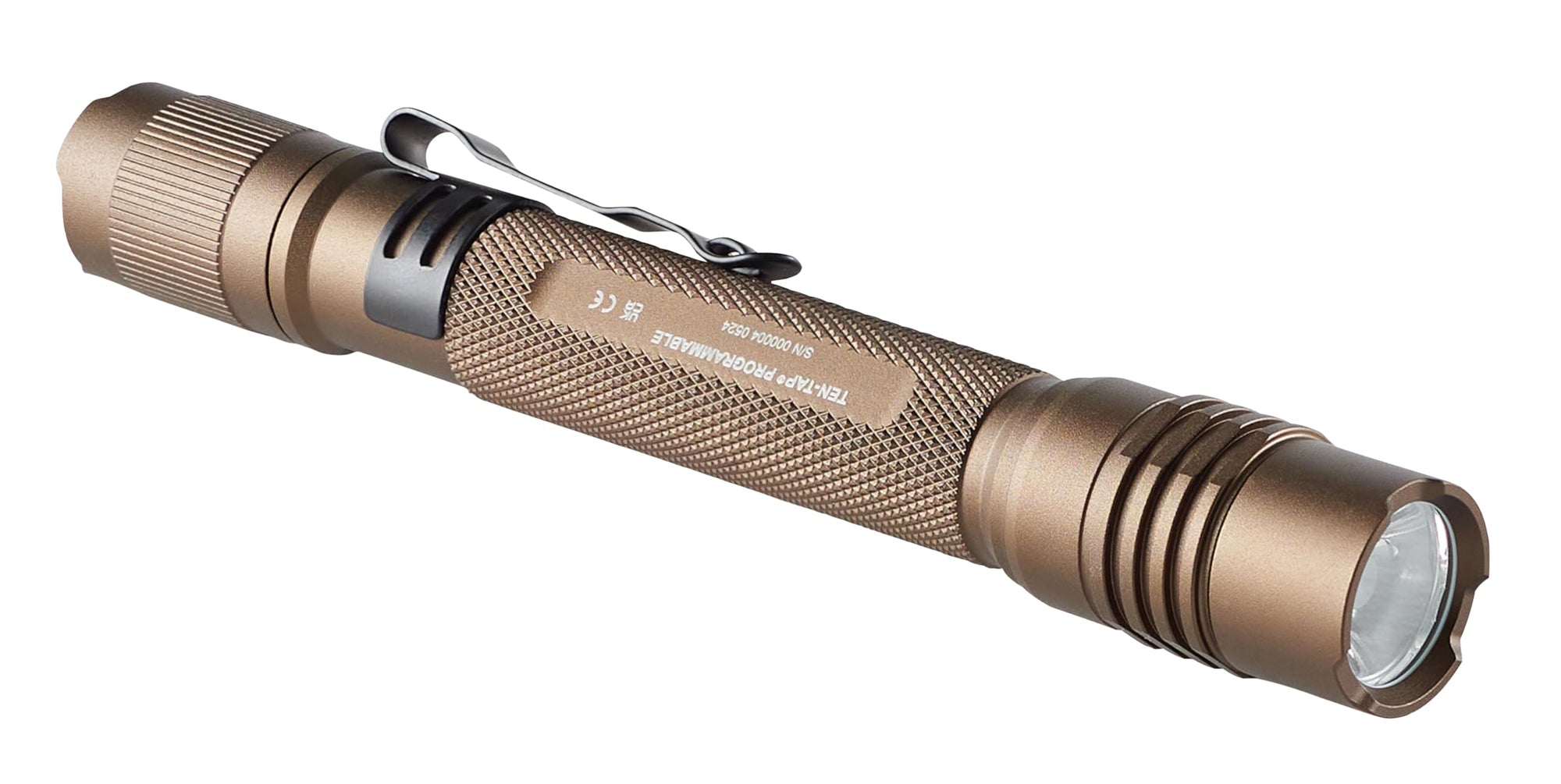 ProTac 2AA-X Streamlight 550-Lumen Multi-Fuel Personal Carry Tactical Flashlight with USB-C Rechargeable Battery, Coyote