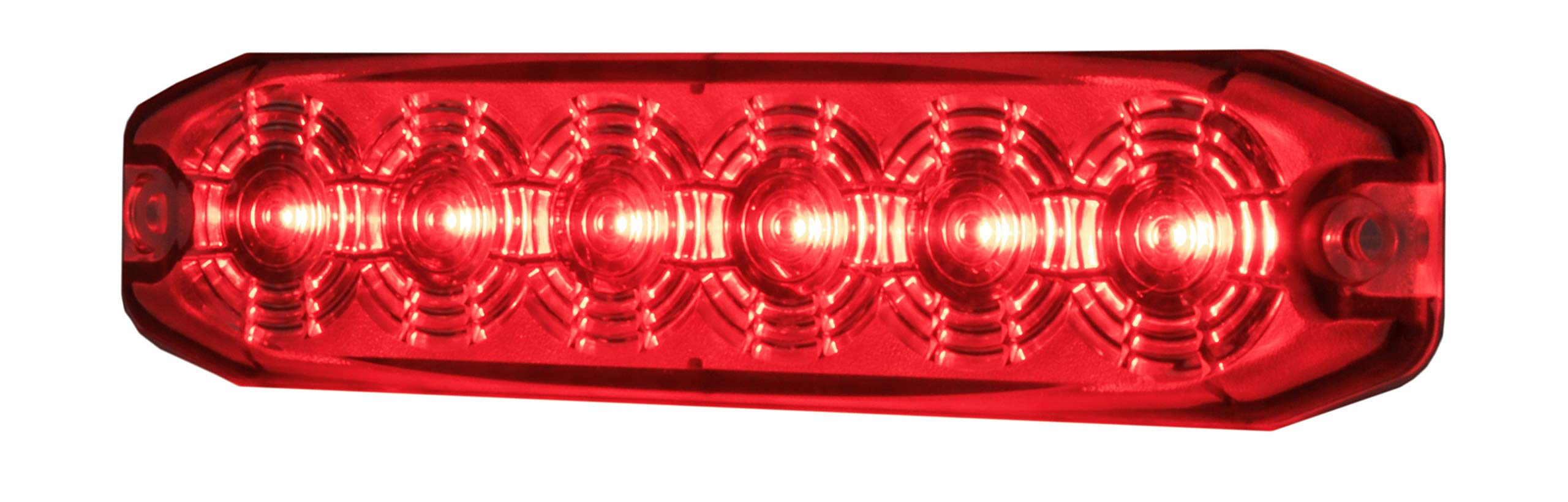 HELLA Mini LED Lighthead H22897031 Flashing Pattern (Red), 1 Pack