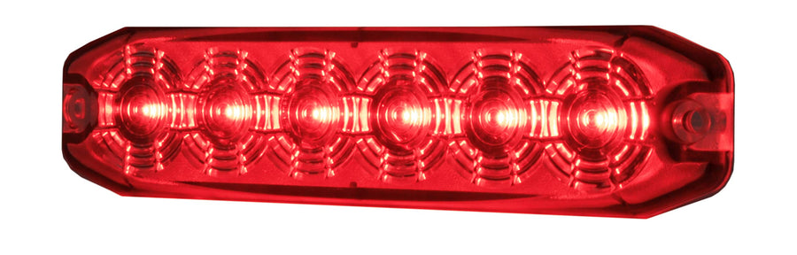 HELLA Mini LED Lighthead H22897031 Flashing Pattern (Red), 1 Pack