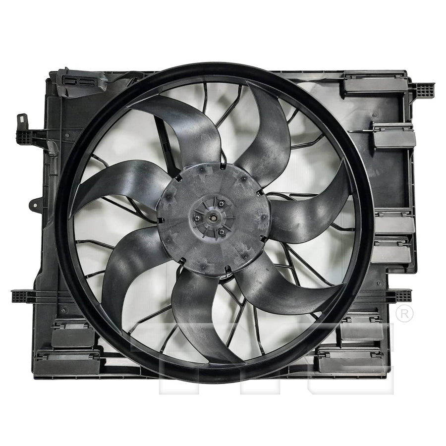 Replacement TYC 624840 Cooling Fan Assembly for Volvo
