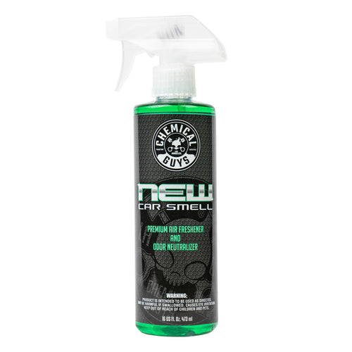 Chemical Guys Air Freshener New Car Smell and Premium Odor Eliminator Refreshes & Neutralizes Odors, Great Car Fresheners for Trucks, SUVs, RVs, and More - 16 oz