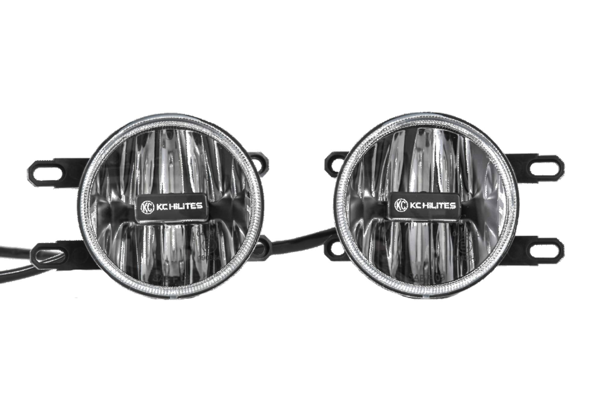 500 KC HiLiTES G4 Clear LED Fog Light - Pair Pack System