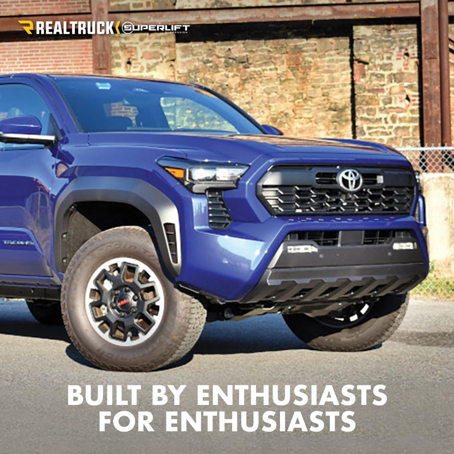 4.5" Lift Kit Superlift Suspension for Toyota Tacoma | Complete Lift Kit with Front Strut Spacers & Rear Shadow Series Shocks | K250 | Fits 2005-2015 Toyota Tacoma