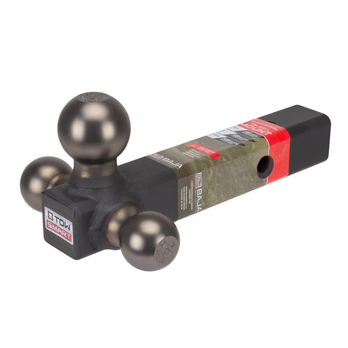 Class III Baja Collection, 10,000 lb., 1-7/8 in., 2 in, and 2-5/16 in. Ball Diameters, Tri-Ball Trailer Hitch Ball Mount