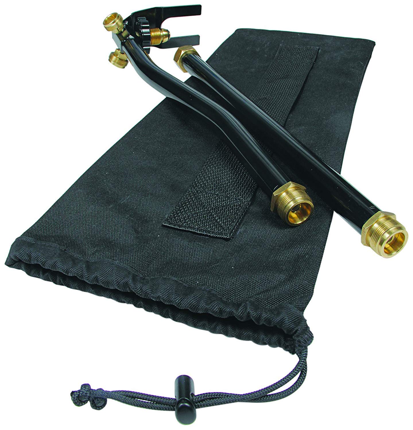 Propane Distribution Post Camco 51096 with Storage Bag, Black