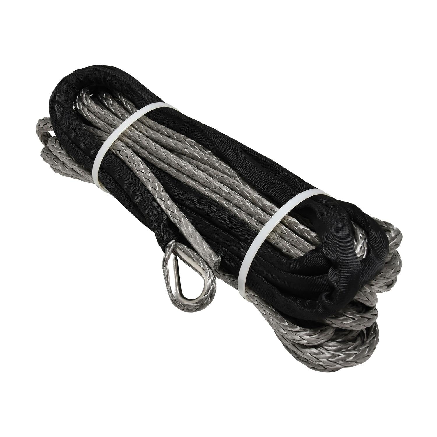 Synthetic Winch Rope Superwinch 90-24595 3/8" x 80' fits SX10SR SX12SR Tiger Shark 9500SR Tiger Shark 11500SR Winches