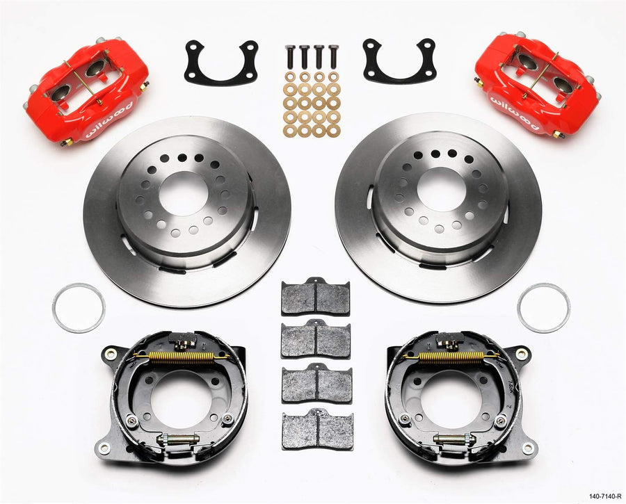 P/S FDLI Park Brake Kit, Red