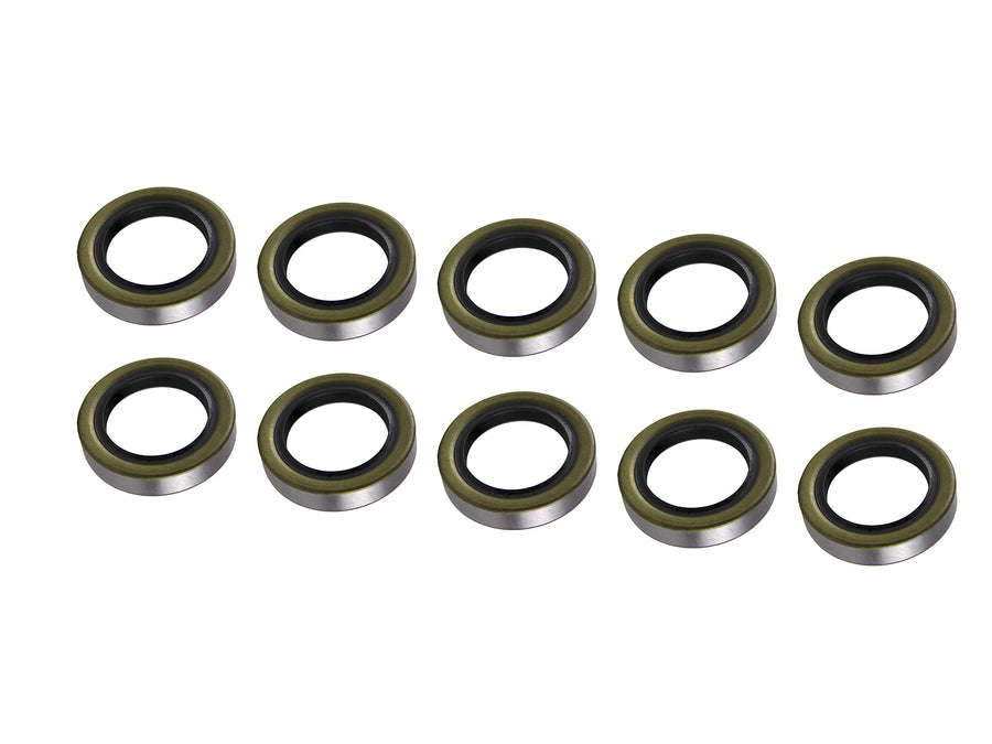 Lippert Double Lip Grease Seal Replacement for 1,250 to 8,000-lb. RV Trailer Axles, 1.72" Inner Diameter, 10-Pack - 122087