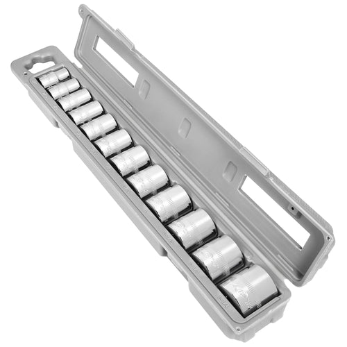 12 Pc. Ingersoll Rand 1/2 in. Drive Shallow Socket Set - SAE 12 Pt.- 752052
