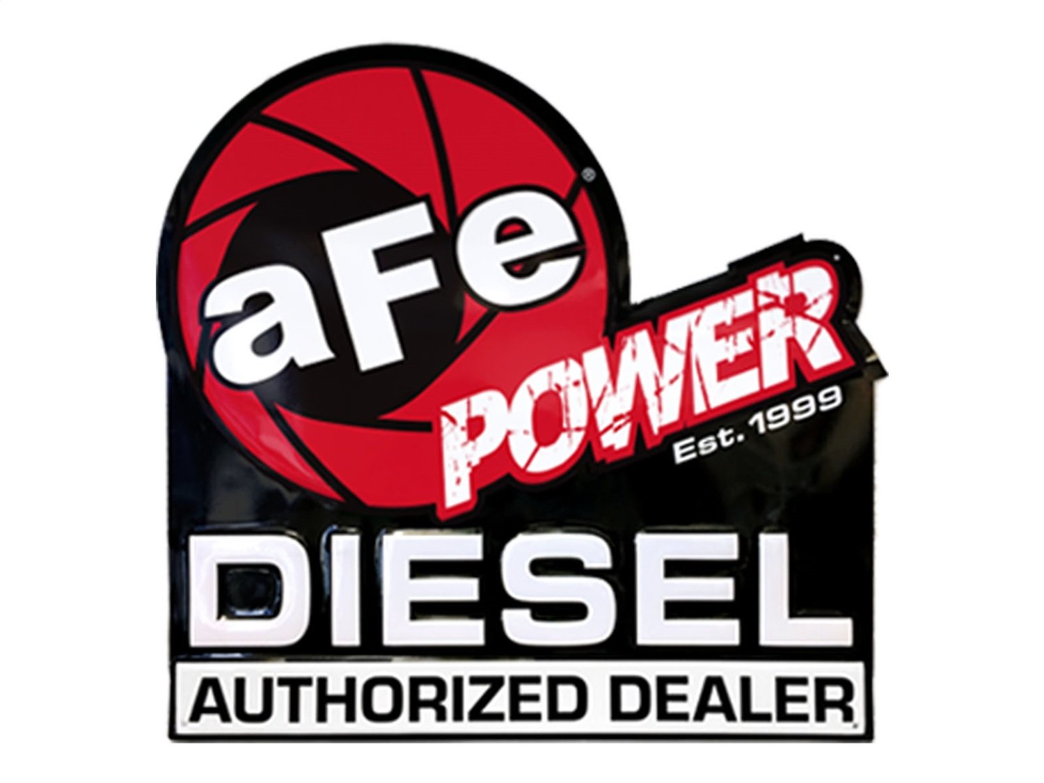 Stamped Promotional Metal Sign - Diesel (40-10193)