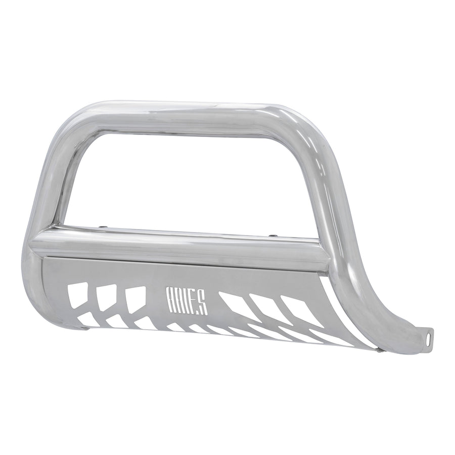 3-Inch ARIES Polished Stainless Steel Bull Bar, No-Drill, Select Ford Expedition, F-150, Lincoln Mark LT