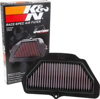 K&N Engine Air Filter: Premium, High Performance, Powersport Air Filter: Fits 2016-2019 KAWASAKI (ZX1000 Ninja ZX-10R, ABS, ABS KRT Edition, KRT Edition, SE) KA-1016R