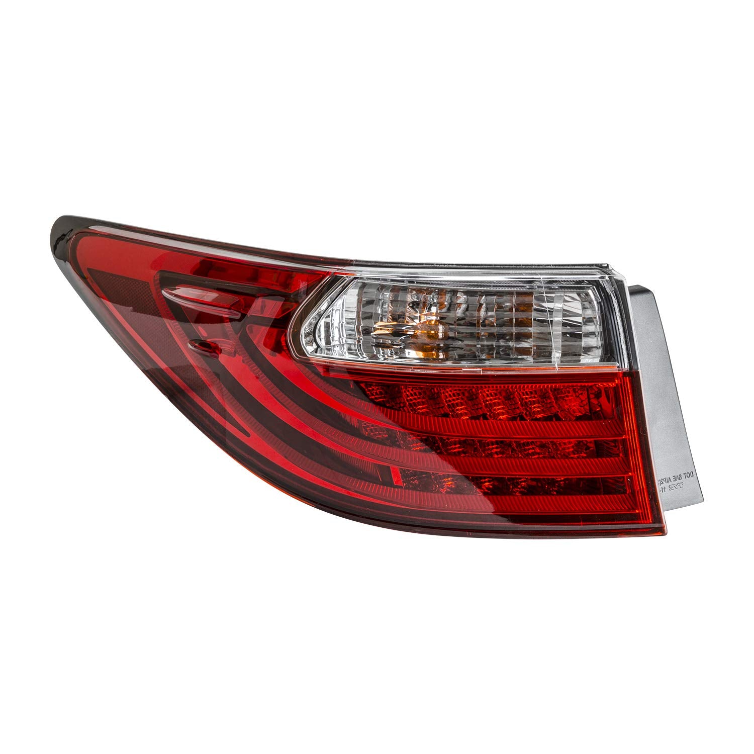 Left TYC Tail Light Assembly Compatible with 2013-2015 Lexus ES350