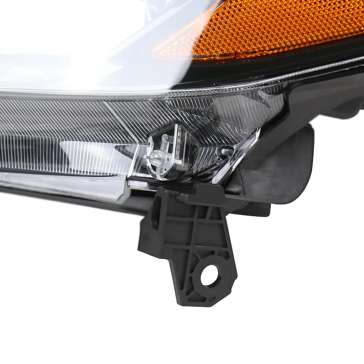 Shiny Black SPEC-D TUNING Headlights Compatible with 2016-2018 Honda HRV HR-V L+R Pair Head Light Lamp Assembly