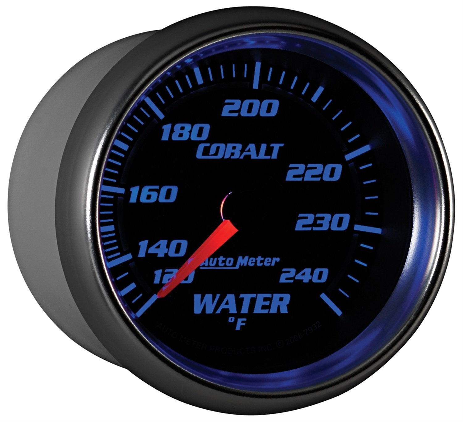 Cobalt Auto Meter 7932 Mechanical Water Temperature Gauge