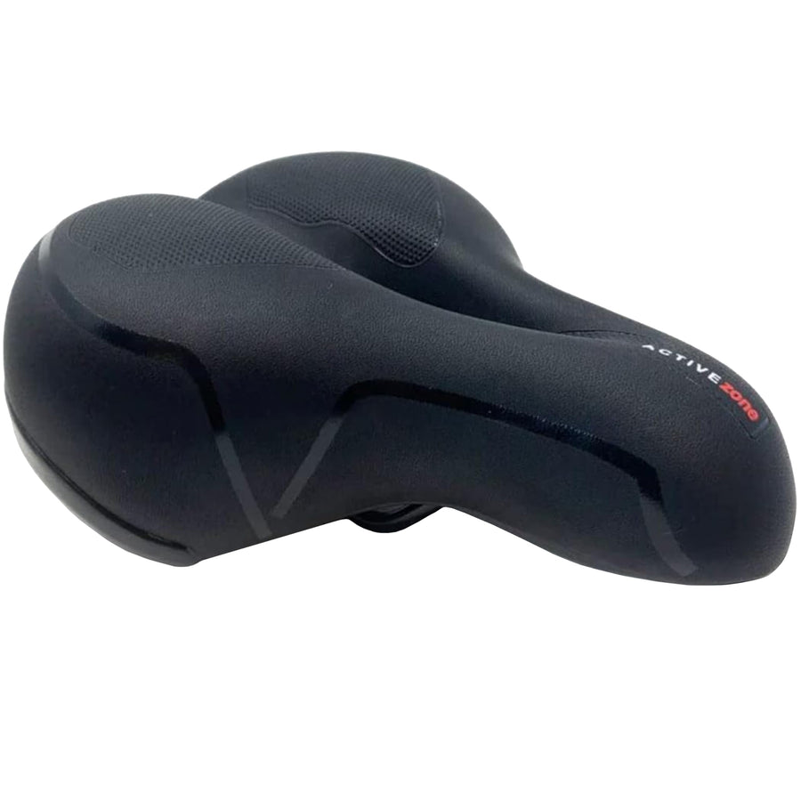 Oversized Bakcou Universal Fit Comfort Bike Seat - Plush Padding, Dual Spring Suspension, Easy Install, 8" Wide, 10" Long, 3.5" Thick