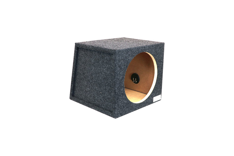 12SAL Atrend 12” Hatchback Style/Wedge Shaped/Single Sealed Subwoofer/Speaker Enclosure. Made in USA