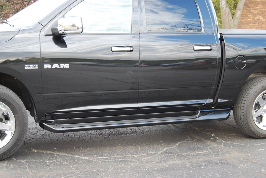 Owens Products Glastep Plus 3197 Custom Molded Fiberglass Gray Running Boards 12-14 Ram 1500 5.6 Ft W/O Flares Crew Cab Fiberglass Gray, 1 Pack