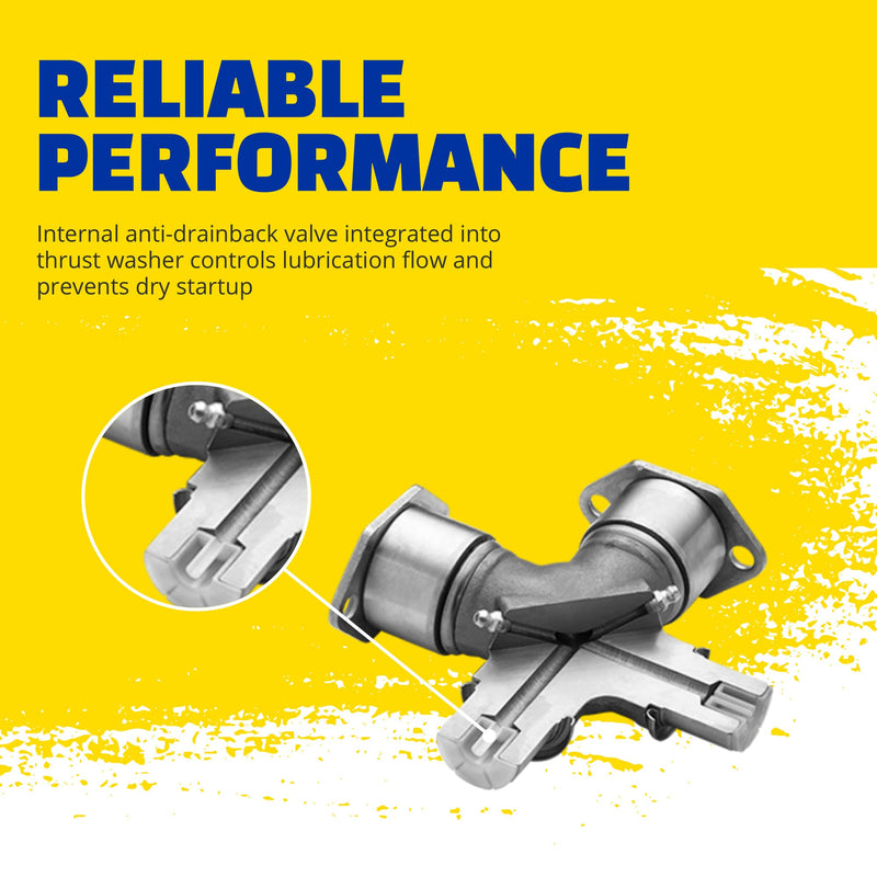 Heavy Duty MOOG Universal Joint for Meritor PTO CP25RPLS - Spec Driven Part