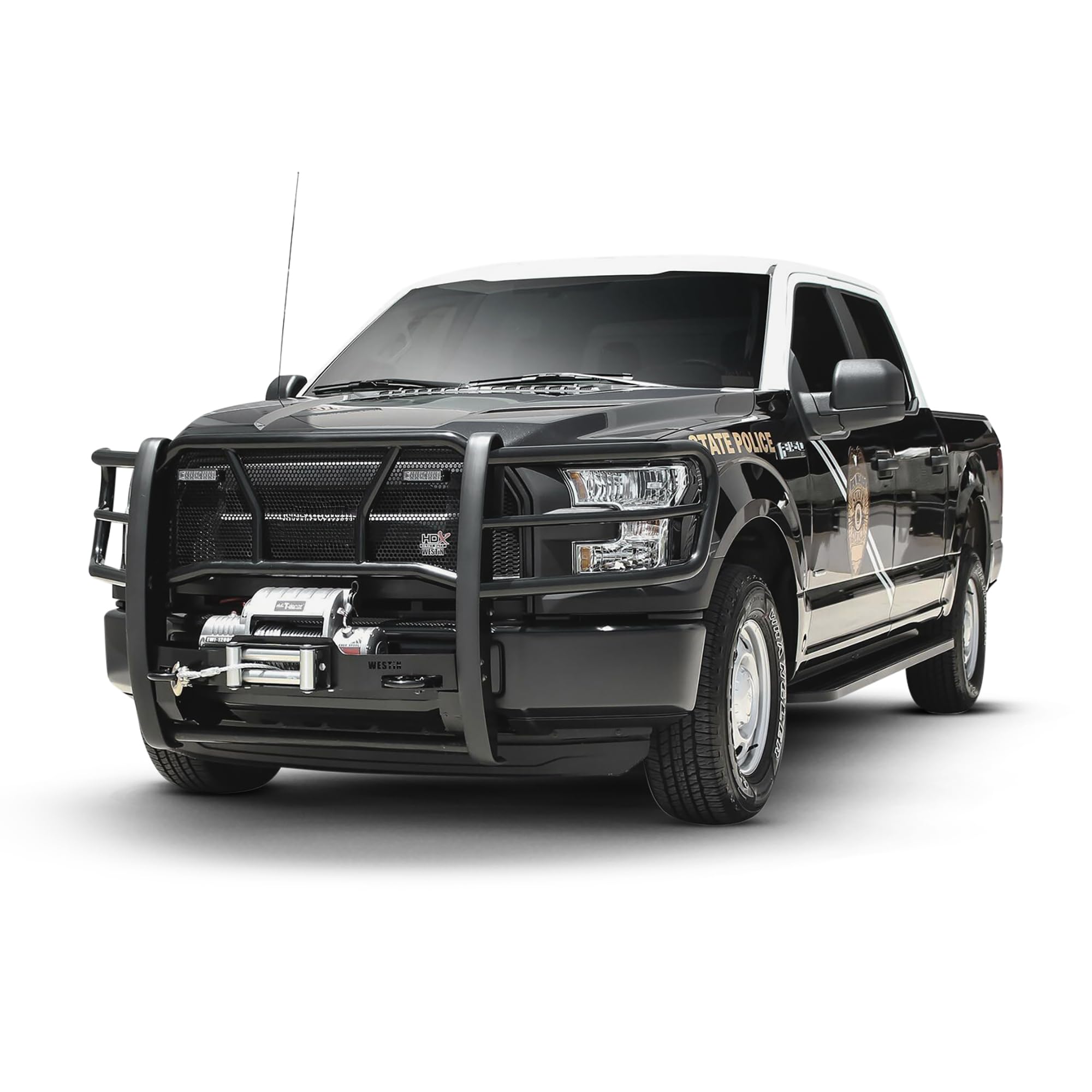 57-93835 Westin HDX 1-Piece Winch Mount Grille Guard fits 2015-2020 F150/F150 XL SSV (Exc Raptor)