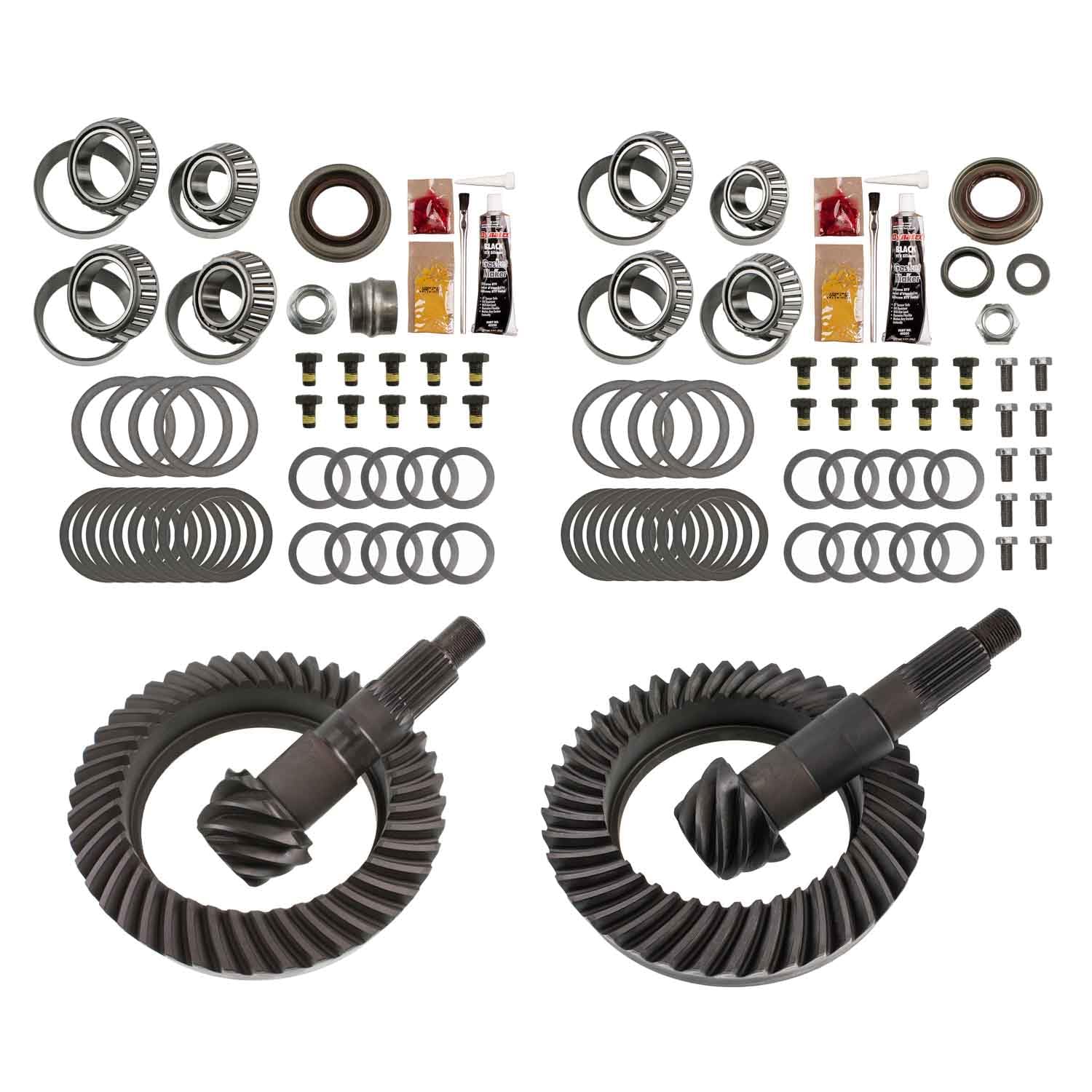 Motive Gear Differential Ring and Pinion 122 F890-411 for Ford 9" Rear, 4.11 Gear Ratio, 8620 Steel, 10-Bolt, 28-Spline, Compatible with Bronco, F-150, Mustang, Ranchero, Thunderbird & More