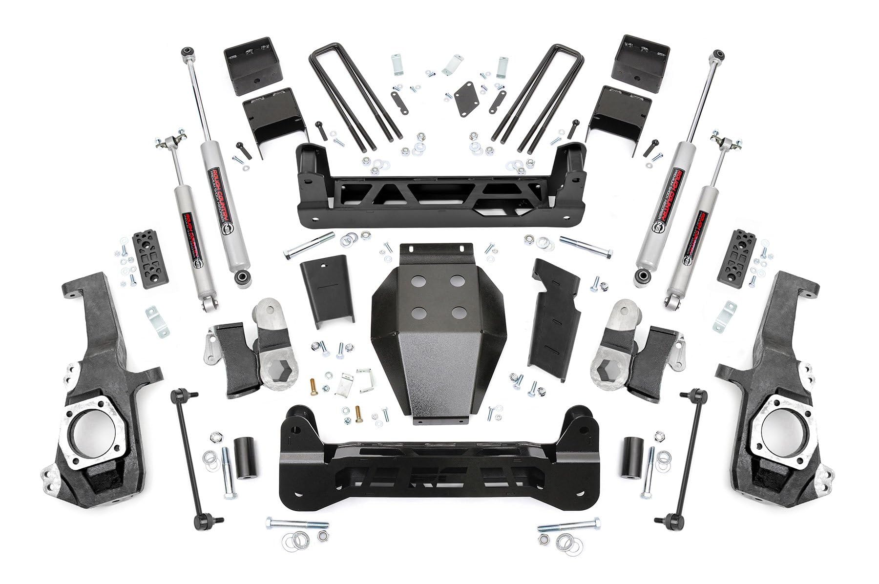 5" Suspension Lift Kit Rough Country for 2020-2024 Chevy/GMC 2500HD 4WD - 10230A