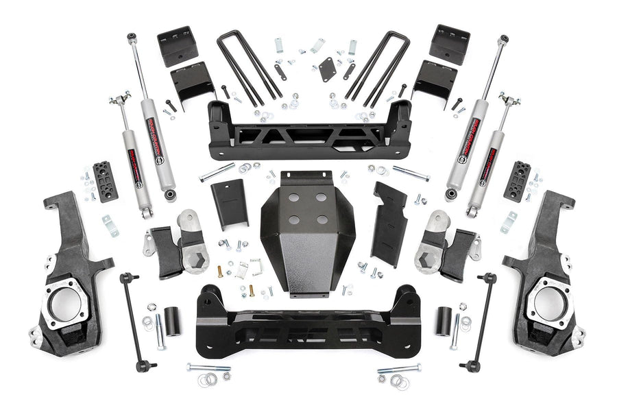 5" Suspension Lift Kit Rough Country for 2020-2024 Chevy/GMC 2500HD 4WD - 10230A