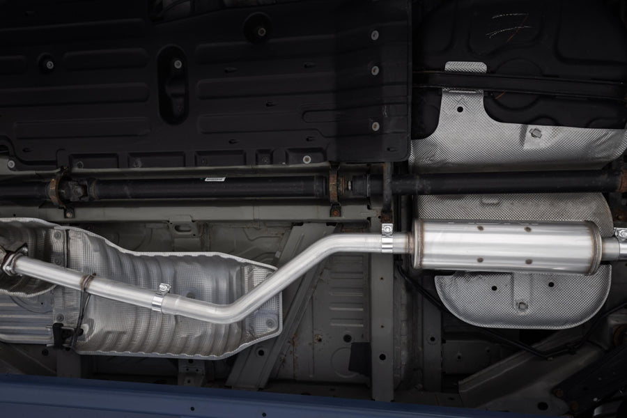 MBRP S5900304 Catback Stainless Steel Exhaust System Single Side Exit, Fits Honda Ridgeline 2017-2020, 2.5" Tubing with Stainless Steel Tip