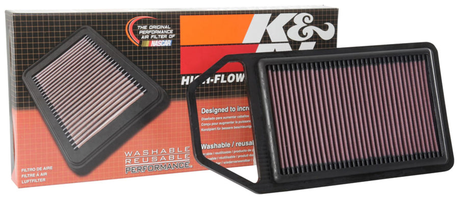 K&N Engine Air Filter: Washable, Increase Power & Towing, Premium, Replacement Air Filter: Compatible with 2015-2018 MARUTI SUZUKI (Baleno), 33-3114