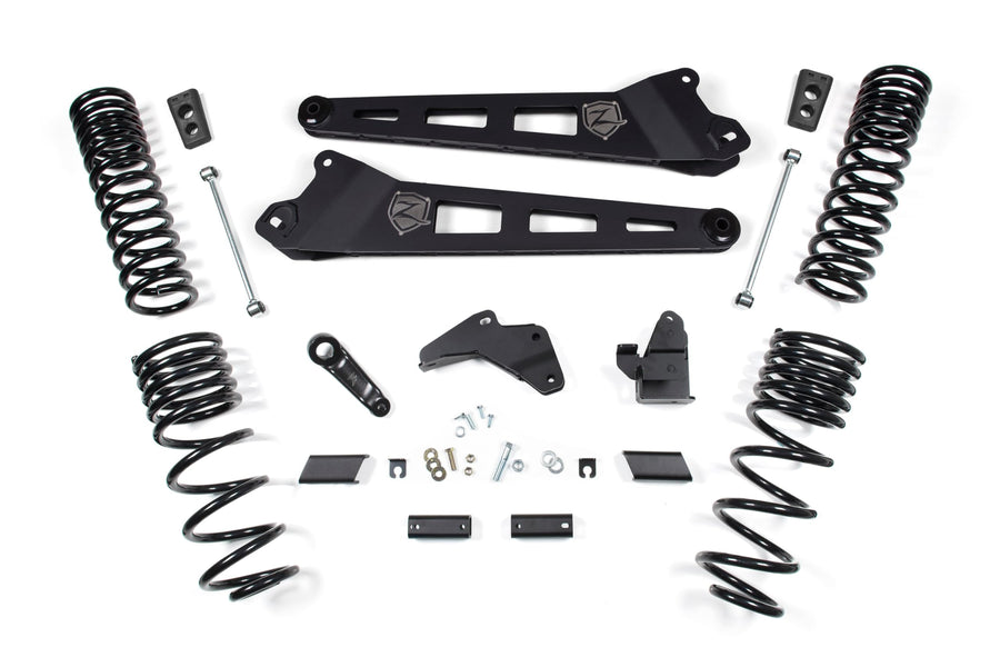 Zone Offroad ZOND58 | 4WD Diesel 2014, 2015, 2016, 2017, 2018 Ram 2500 | 6.5 inch Full Radius Arm Suspension Lift Kit (Front & Rear) | No Shocks