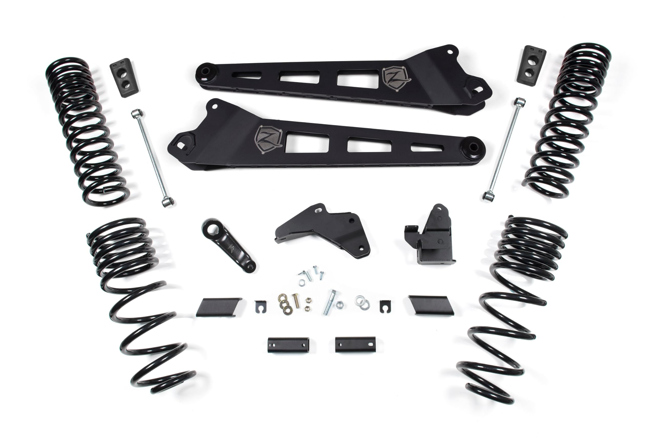 Zone Offroad 2014, 2015, 2016, 2017, 2018 Ram 2500 4WD Diesel | ZOND58F | 6.5 inch Full Radius Arm Suspension Lift Kit (Front & Rear) | FOX 2.0 Adventure Series Shocks