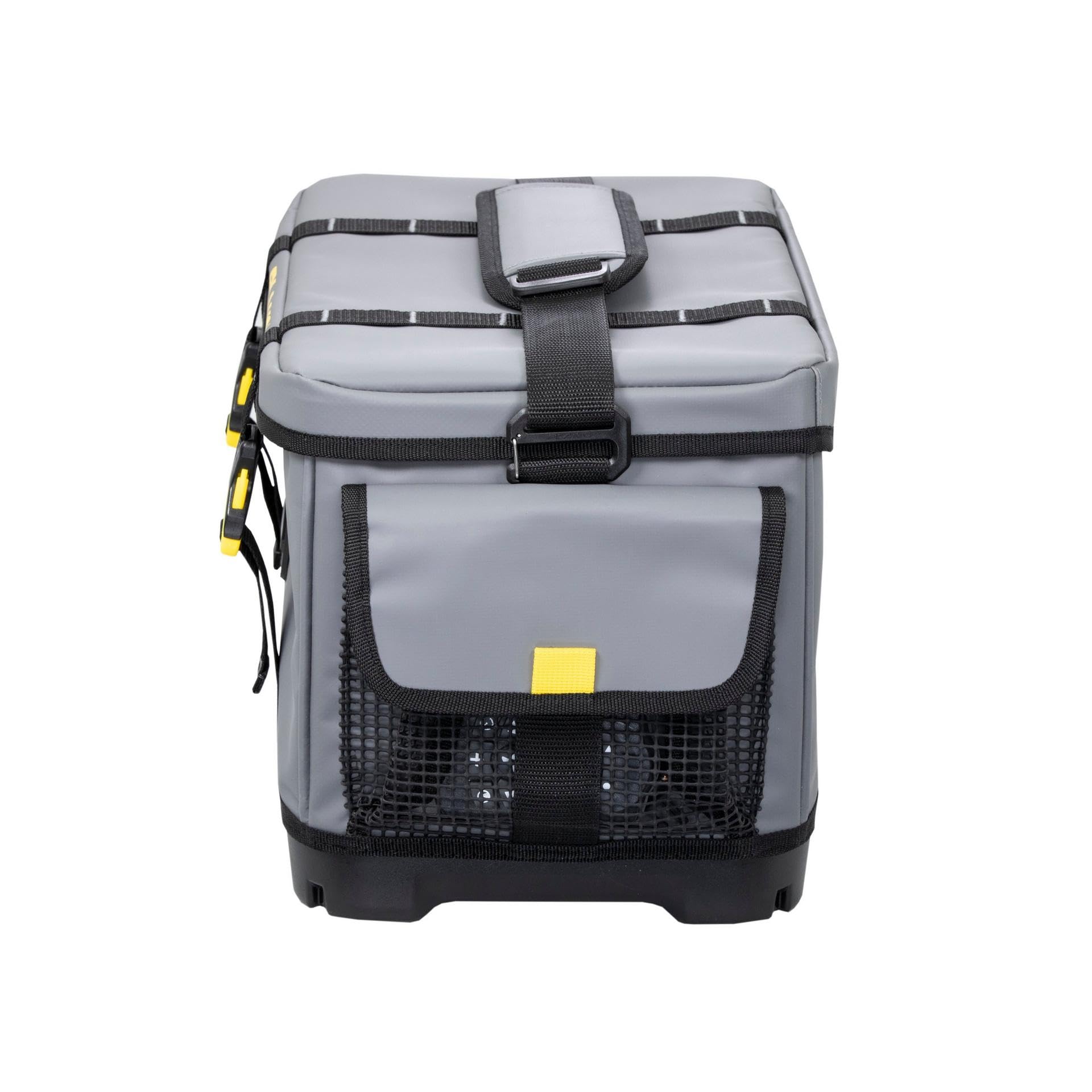 Gray Plano Z-Series 3700 Tackle Bag, PVC Fabric with Waterproof and Non-Skid Base, Includes 2 3700 StowAway Utility Boxes, Soft Fishing Tackle Storage Bag