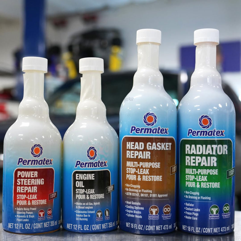 Radiator Repair Permatex 30301 - Stop Leak, 16 fl oz, Protecting Against Coolant Loss, Stopping Leaks and Seepage from Head Gaskets